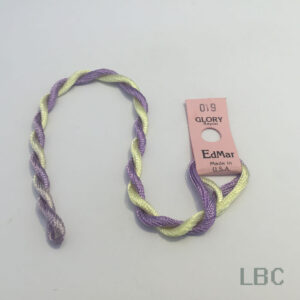 EDG019 - Light Yellow & Light Lavender - Edmar Glory