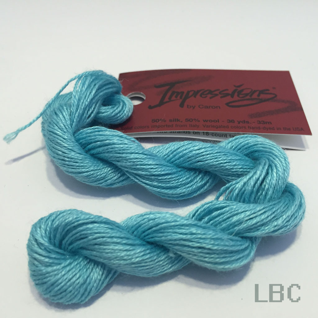 1 36-yd skein with this listing IMPRESSIONS--by Caron-8114-PEACOCK BLUE- 