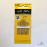 JJ11039 - Size 3/9 Sharps Needles - John James