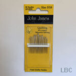 JJ12050 - Size 5/10 Quilting Needles - John James