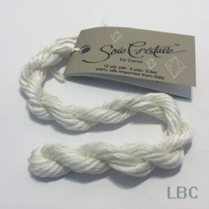 SC0057 - White - Carons Soie Cristale